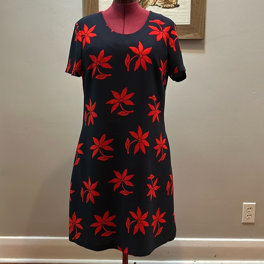 Banana republic navy and red